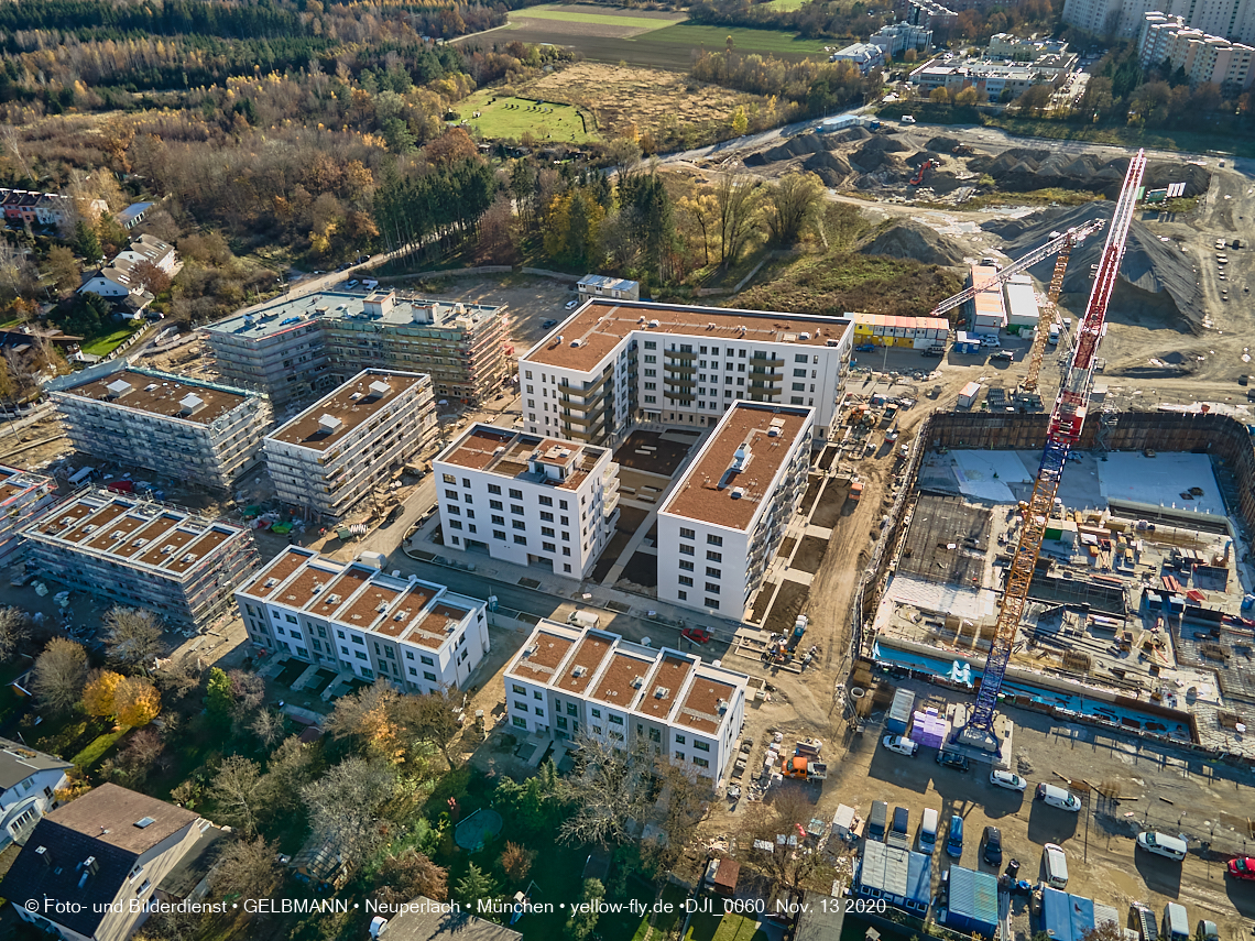 13.11.2020 - Piederstorfer Gelände und Alexisqaurtier am Karl-Marx-Ring in Neuperlach